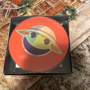 Disney 4pack Star Wars 4different ones as shown , 4 x 4 inches new in package